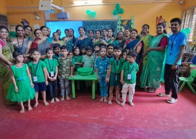 Nalanda English Medium School celebrated Green day
